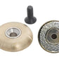 1-1/2" Diamond Mushroom Burr with Guard